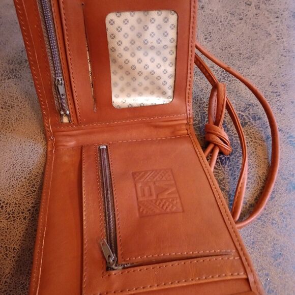 EM May Embroidered Handwoven Wool Leather Bag Multicolor Made In Turkey Kilim - Picture 8 of 11